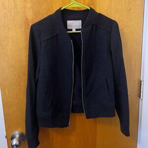 Banana republic knit pattern bomber jacket (size S, new)
